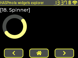 HASPmota spinner