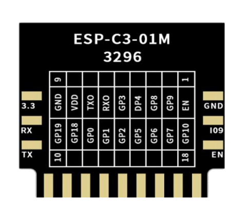 ESP-C3-01M Pinout