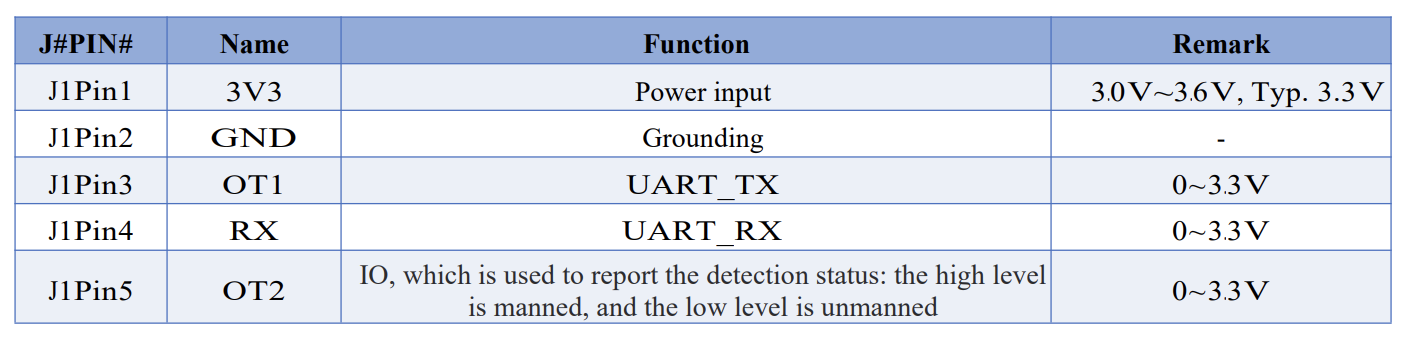 HLK-LD2410S-wiring