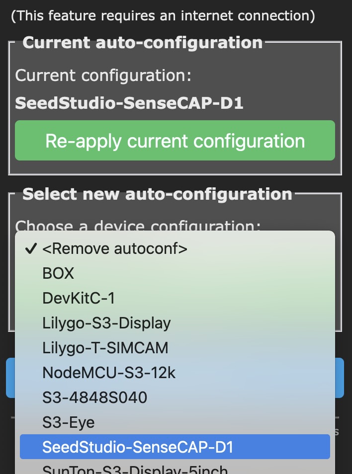 Auto-configuration