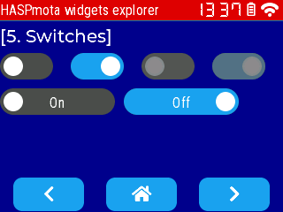 HASPmota switch