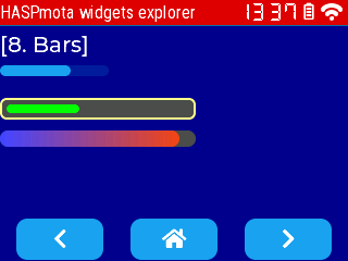 HASPmota bar