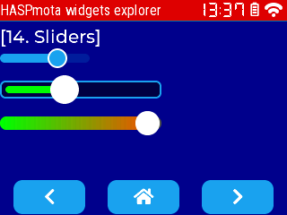HASPmota slider