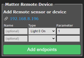 Add Remote Tasmota or OpenBK submenu